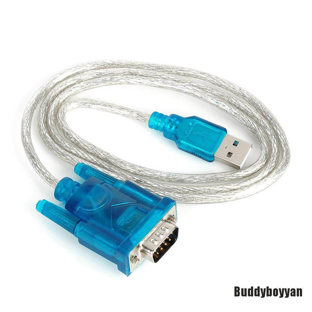 Dây Cáp Chuyển Đổi Hl-340 Usb Sang Rs232 Com Port Pda 9 Pin Db9 Hỗ Trợ Win7-64