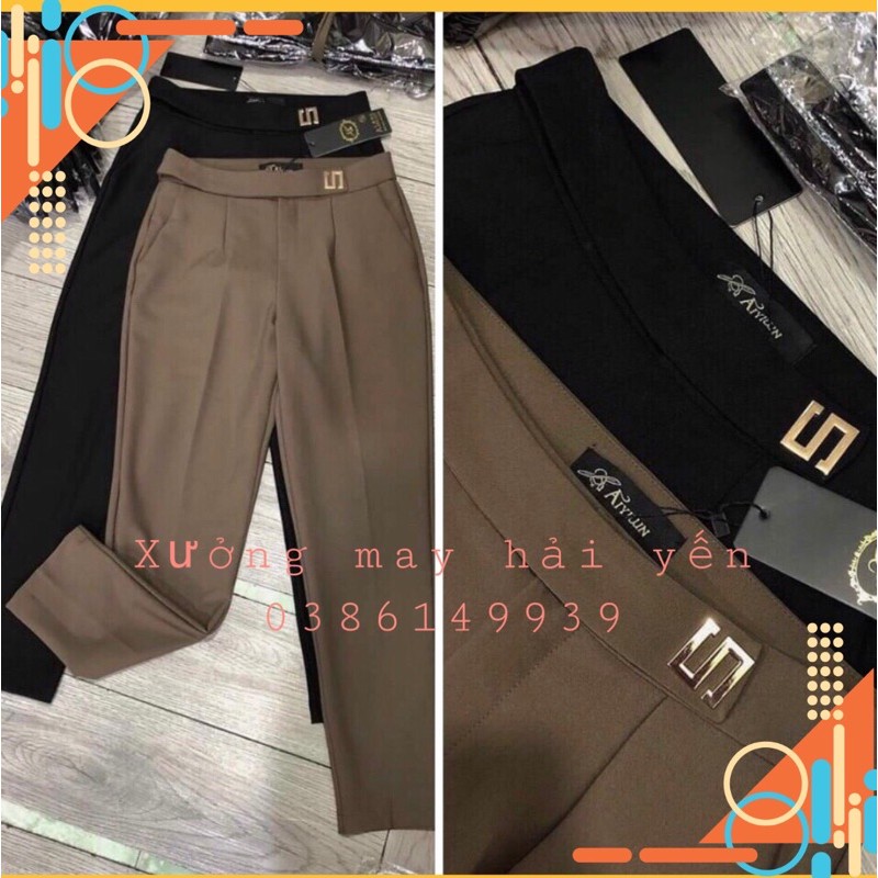 [ Hót sale 50%] Quần tây đai lưng cao z