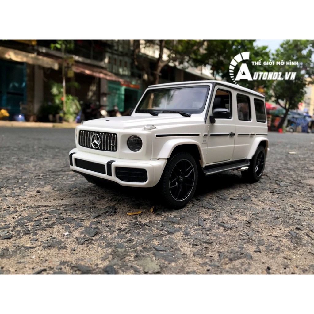 MÔ HÌNH XE ĐIỀU KHIỂN Ô TÔ MERCEDES G63 AMG WHITE 1:14 RASTAR 7102