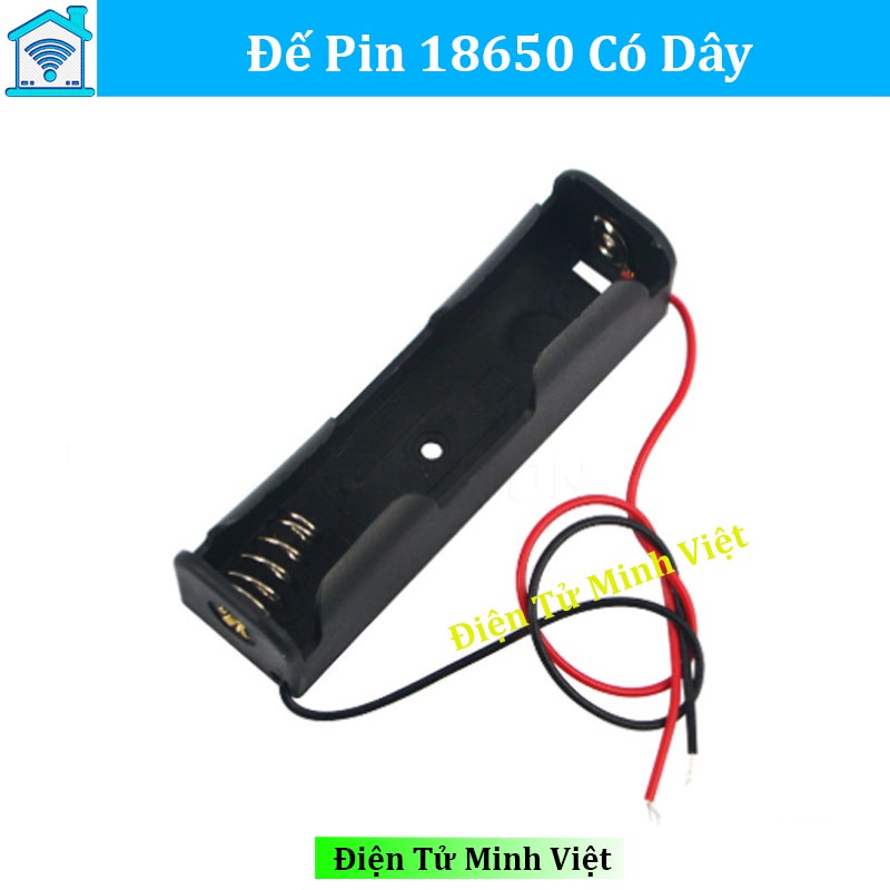 Đế Pin 18650 ( Đấu Nối Tiếp ) 1/2/3/4 Pin