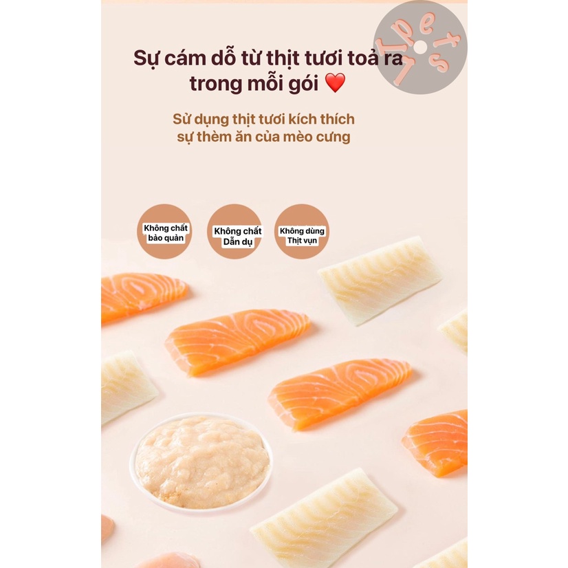 Súp thưởng cho mèo cưng MEOW CHEF gói 15g