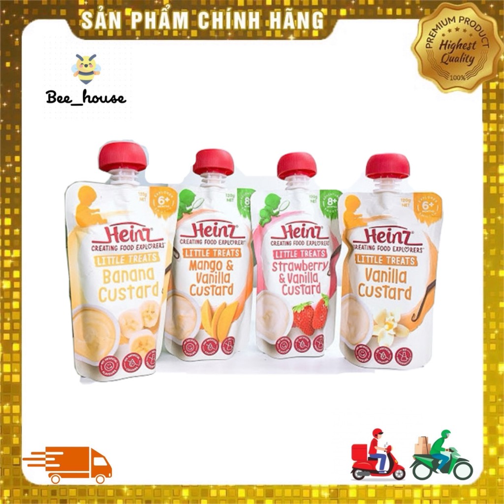 Váng sữa heizn custard 120gr - Bee house