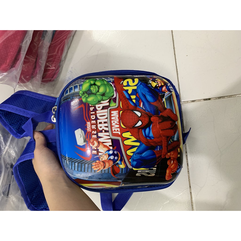 Balo NGƯỜI NHỆN, BALO SPIDER MAN mẫu giáo, mầm non cho bé - hàng quảng châu