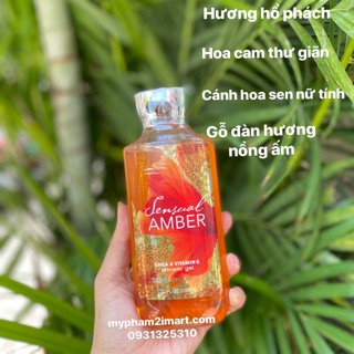 Gel tắm sensual amber bbw usa