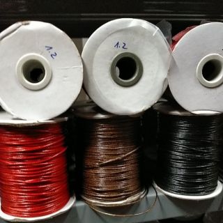Cuộn dây sáp da 0.5mm-0.8mm-1mm-1.2mm-1.5mm-2mm-2.5mm-3mm-3.5mm-4mm
