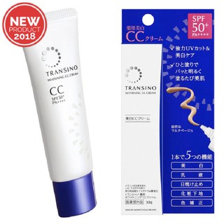 Kem trang điểm dưỡng trắng Transino Whitening CC Cream 30g