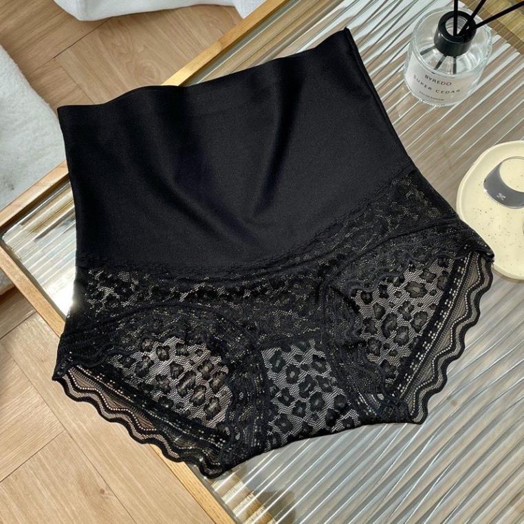 Quần Lót Nữ Gen Bụng Định Hình Chất Su Lạnh Phối Ren Hoa Cao Cấp m888