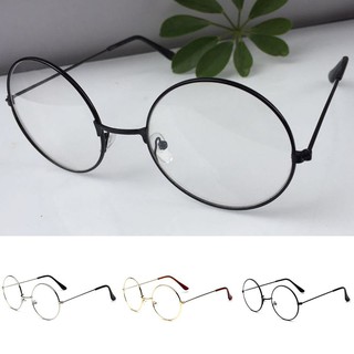 Clear Eye Oversized Lens Metal Frame