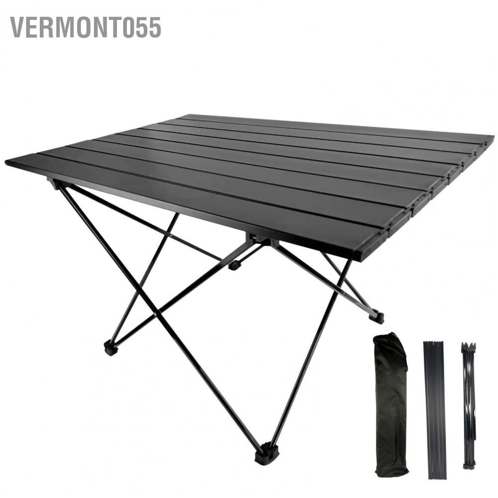Có thể bán buôn Bàn dã ngoại có thể gập lại nhẹ đa chức năng ăn tối cắm trại ngoài trời di động nướng thịt Vermont055 Hàng giao ngay