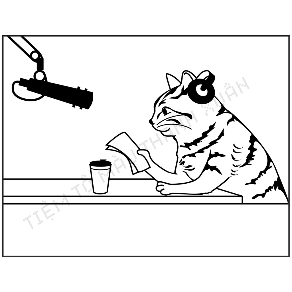 Set 30 Tờ Tranh Tô Màu Thế Giới Loài Mèo Vui Nhộn Tô Màu Sáp, Màu Chì - Tiệm Tô Màu Thanh Xuân