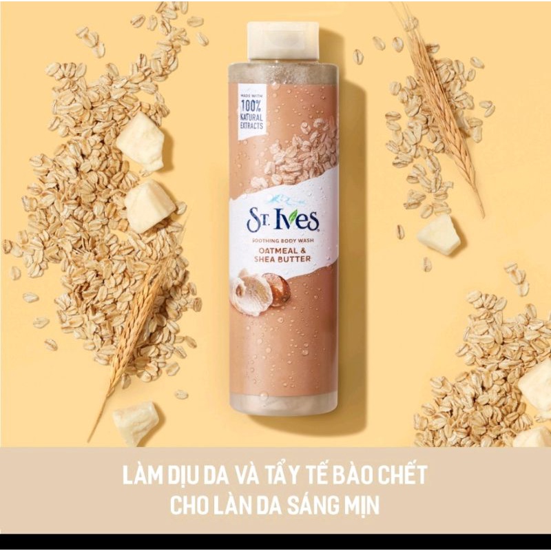 Sữa tắm ives 650g mẫu mới của muối biển , cam chanh và yến mạch | BigBuy360 - bigbuy360.vn