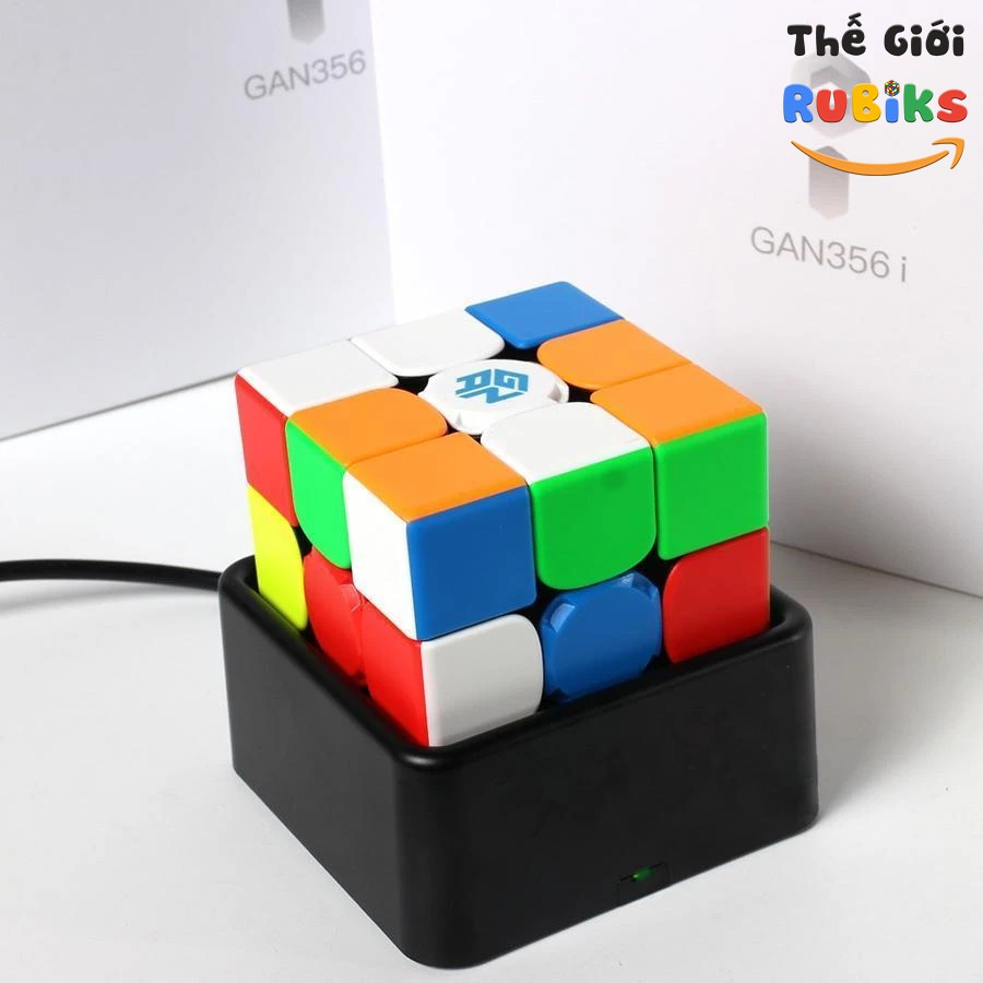 GAN 356 i2 3x3 Smart Cube (Magnetic) - Khối Rubik GAN i 2 3x3 Thông Minh Có Nam Châm