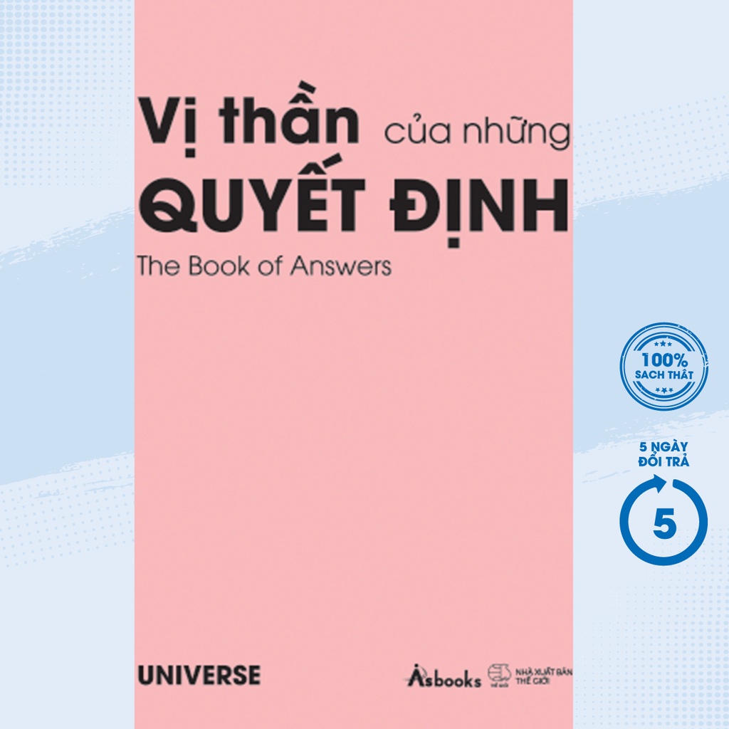 Sách - Vị Thần Của Những Quyết Định (Bìa Hồng) - AZ
