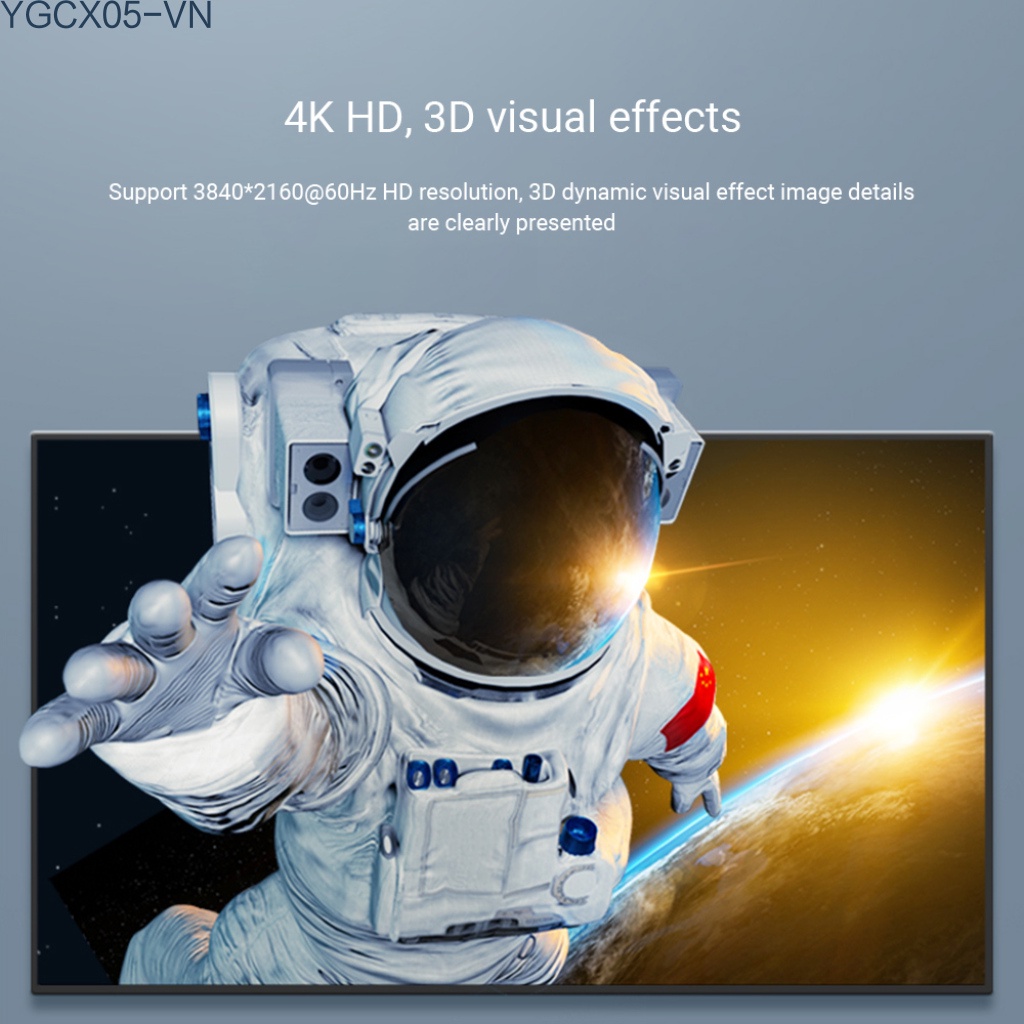 Dây Cáp Chuyển Đổi Âm Thanh Jasoz A113 Hd 4k Video Hdmi Sang Cổng Cắm Cho Máy Tính / Tv / Bộtop Box | BigBuy360 - bigbuy360.vn