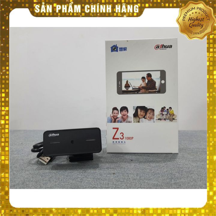 [HÀNG CHÍNH HÃNG] Webcam Dahua Z3 - HD 720p 60Fps, Tích hợp Micro đàm thoại