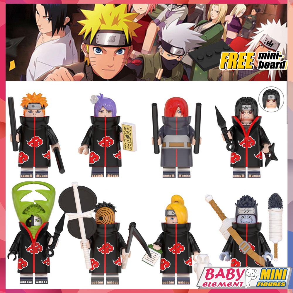 Mô Hình Nhân Vật Uchiha Itachi Yahiko Konan Akatsuki Trong Naruto 8 Loại Tùy Chọn