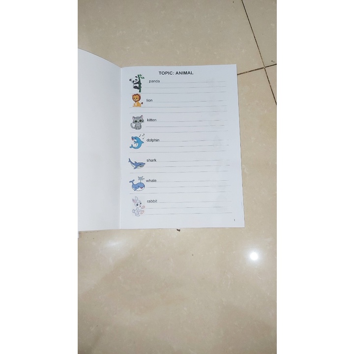 Sách - University Of Cambridge Movers Words review