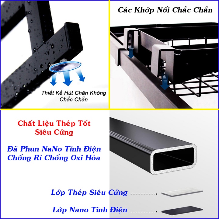 Kệ Bát Đĩa, Kệ Chén Đĩa 2 Tầng Cao Cấp Đầy Đủ Kích Thước Phù Hợp Nhất Hiện Nay