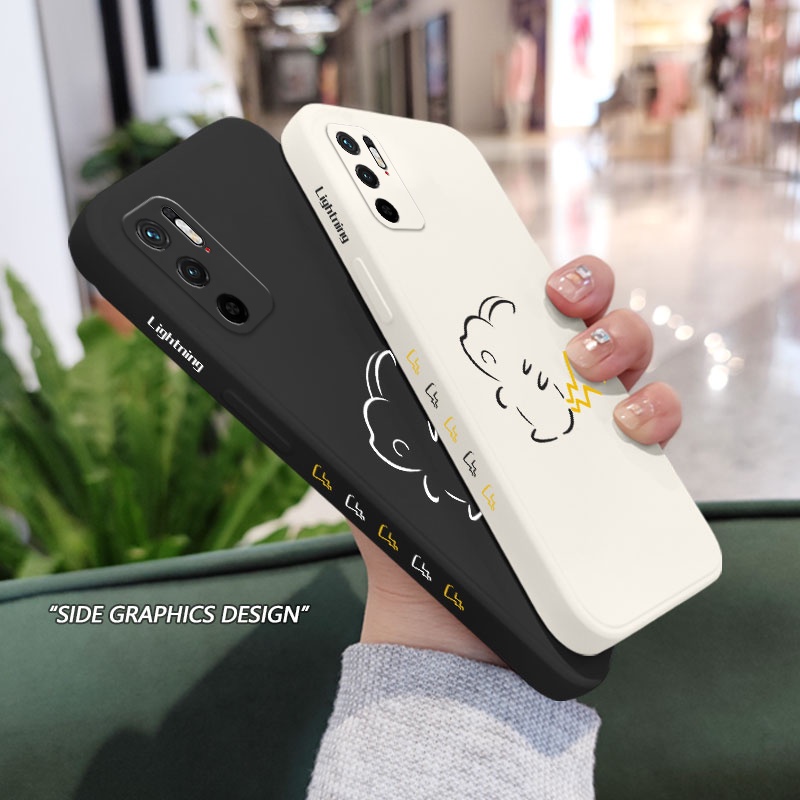 Ốp Điện Thoại Silicon Dẻo Hình Em Bé Bảo Vệ Toàn Diện Cho Xiaomi Redmi Note 10 Pro Max 10T 10s 4G 5G A1 Plus