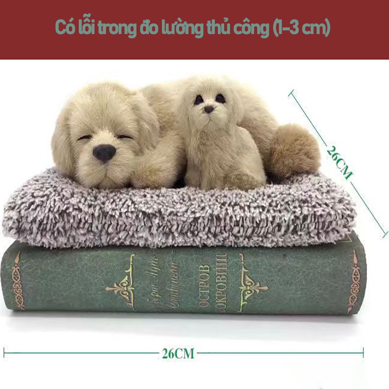 Túi Than Tre Hoạt Tính Khử Mùi Hình Chú Chó Bông Xinh Xắn Cho Xe Hơi