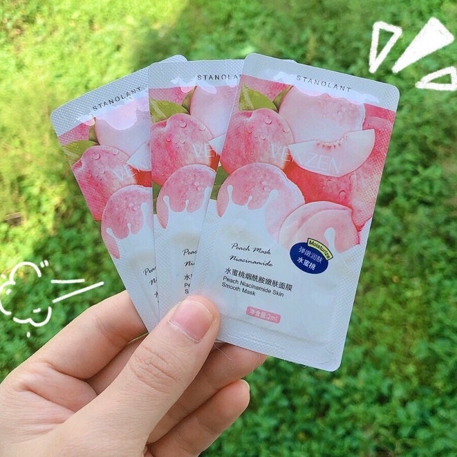 Mặt nạ ngủ Venzen Peach Mask dưỡng ẩm MOCCO Nội địa Trung #MẶTNẠNGỦ