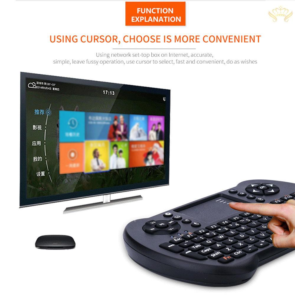 Bàn Phím Không Dây Yula 2.4g Cho Android Windows Tv Box