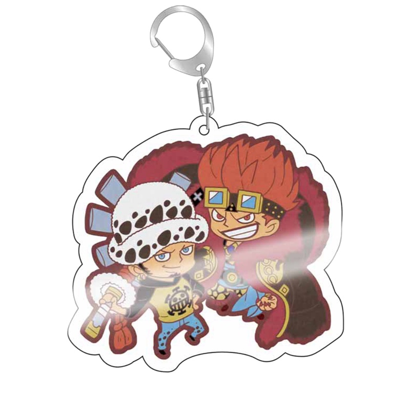 Móc Khóa Hình Nhân Vật Hoạt Hình One Piece Dễ Thương