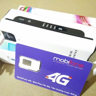 Phát Wifi Sim 3G Kèm Sim 19G Có Pin 2.200mah