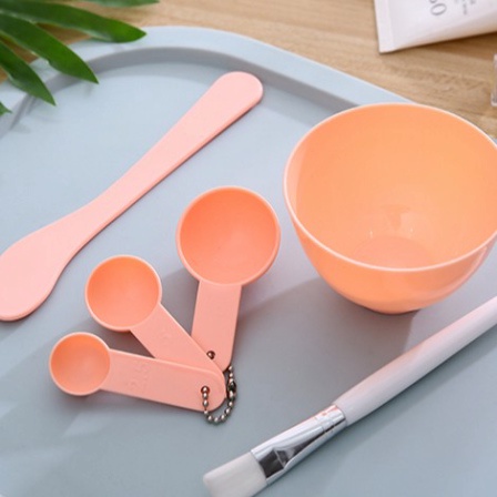 Bộ Bát Trộn Đắp Mặt Nạ 4 Món Kèm Thìa và Cọ Quét Hàng Cao Cấp