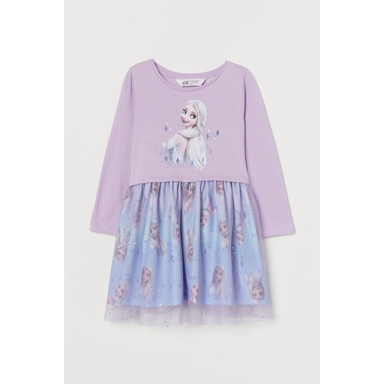 Váy dài tay elsa tutu  HM H&M_hàng chính hãng authentic
