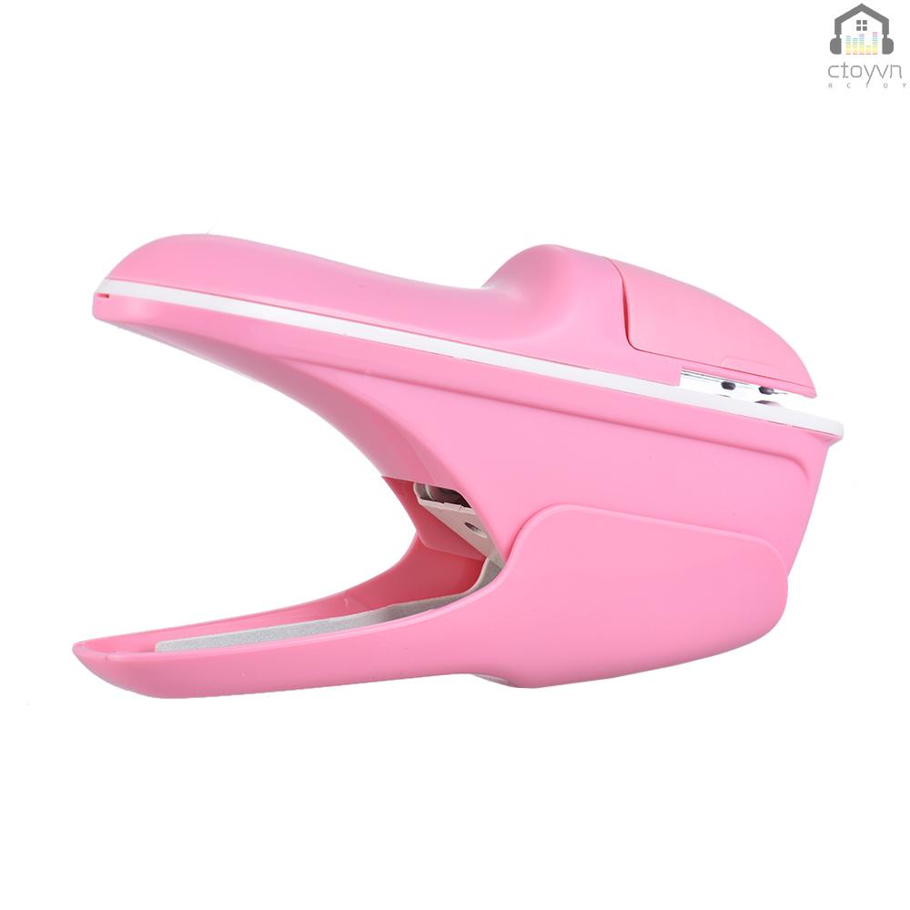 Dụng Cụ Dập Ghim Cầm Tay Mini An Toàn Không Cần Bấm Ghim 7 Tờ Cho Giấy Binding Commerci