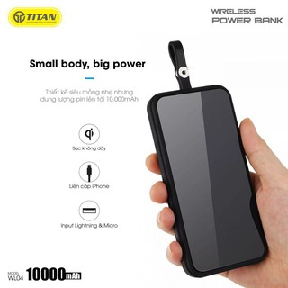 Pin dự phòng TITAN WL04 10000mAh