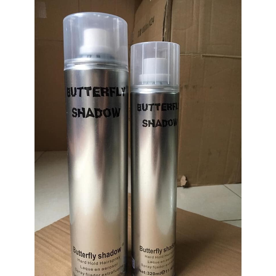 Gôm Xịt Tóc Butterfly Shadow Siêu Nếp