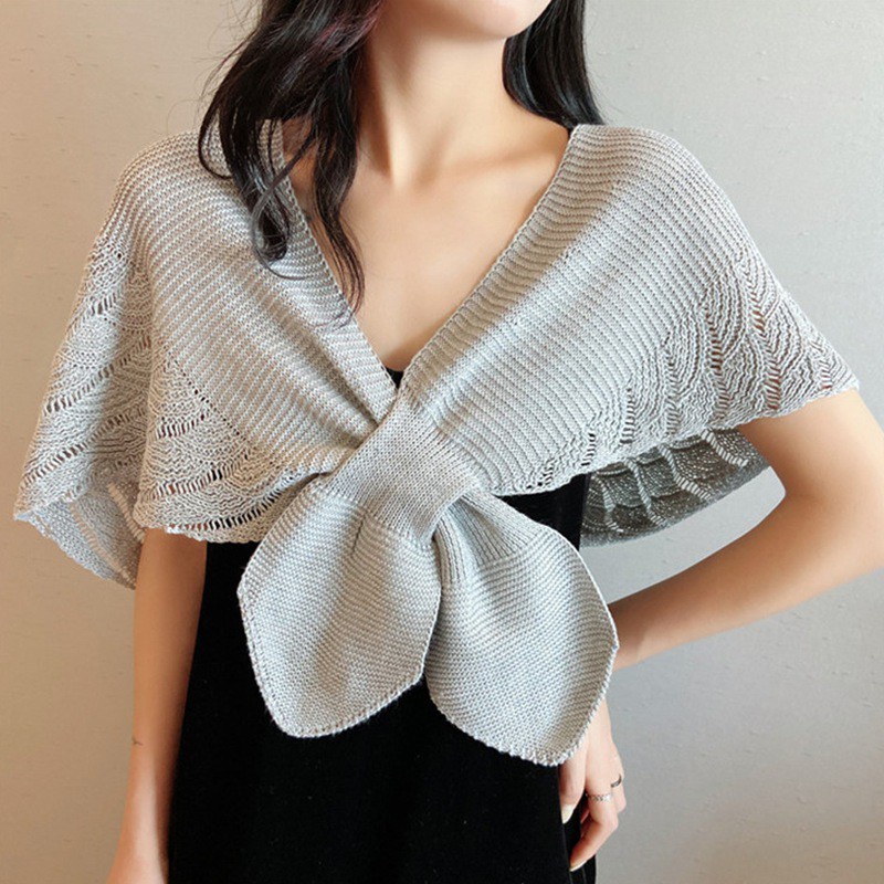 Áo Khoác Cardigan Dệt Kim Màu Trơn Thời Trang Cho Nữ