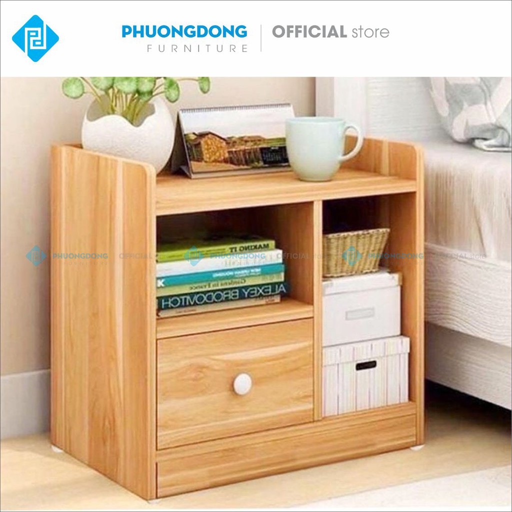 KỆ GỖ ĐẦU GIƯỜNG 3 NGĂN ( HÀNG CAO CẤP - GIÁ SỈ)