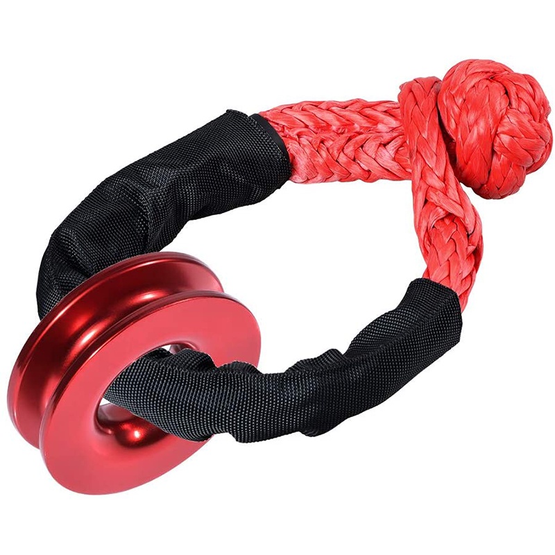 Dây Tời Phục Hồi 1 / 2 Inch Bằng Sợi Tổng Hợp + Vòng Chốt Cho Xe Hơi / Tàu Thuyền ATV UTV SUV 4X4