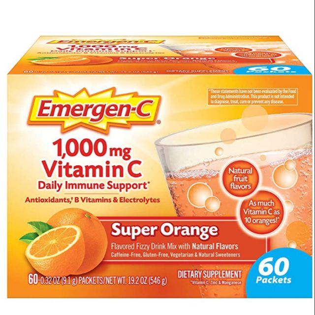 (Có sẵn) Nước uống trái cây Emergen C