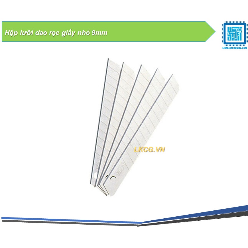 Hộp lưỡi dao rọc giấy nhỏ 9mm