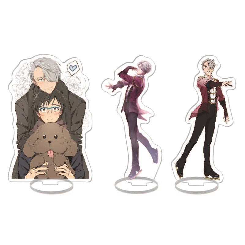 Giá Đỡ Mô Hình Nhân Vật YURI on ICE Bằng Acrylic Độc Đáo Trang Trí Nhà Cửa