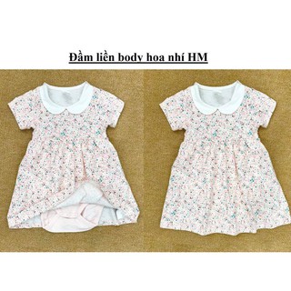 Đầm liền body H&M hoạ tiết hoa nhí.