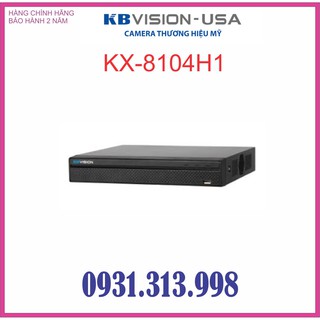 Đầu Ghi Hình 4 Kênh 5 In 1 KBVISION KX-8104H1 ( MÃ MỚI: KX-D8104H1)