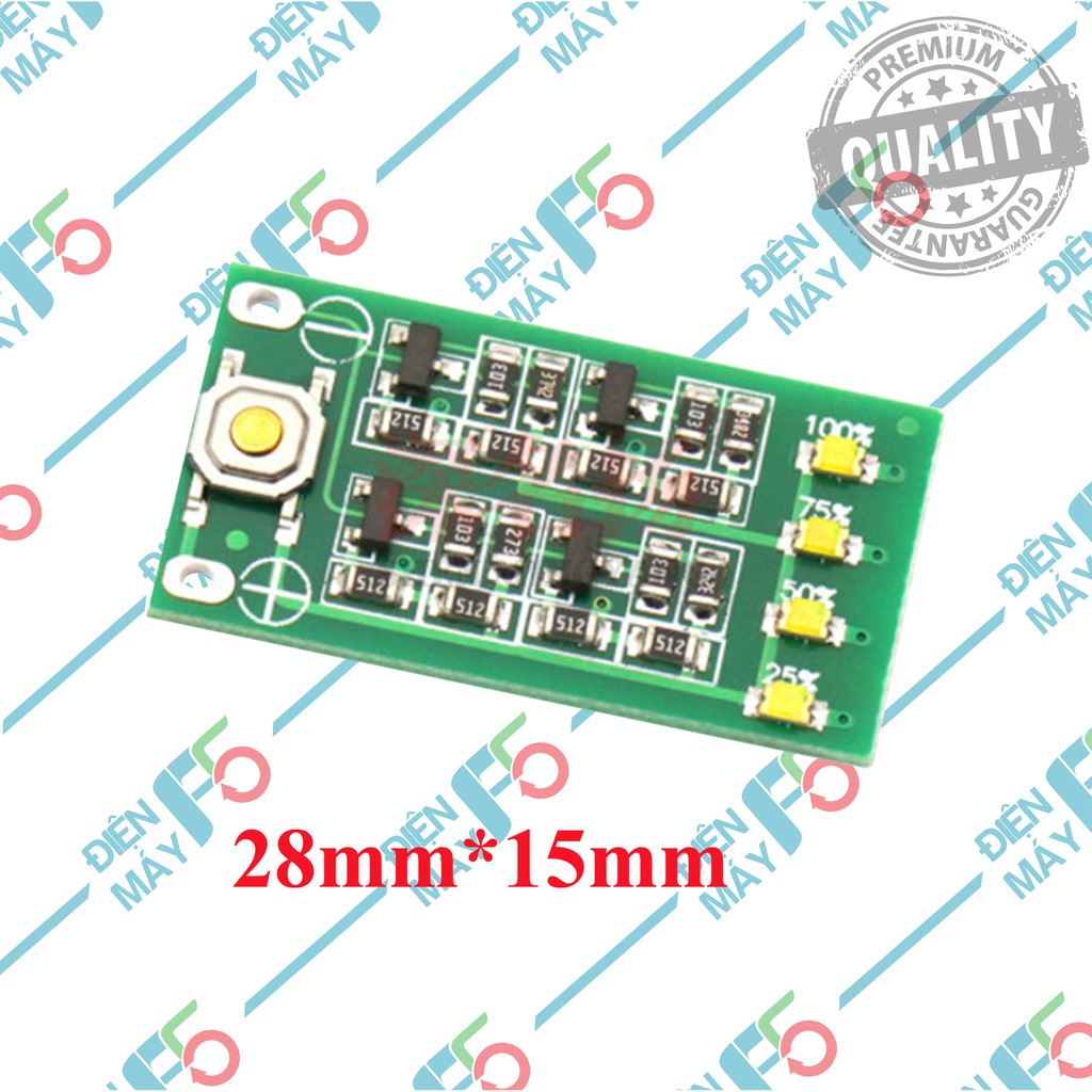 DMF5 Mạch báo dung lượng pin 3S - 12.6V