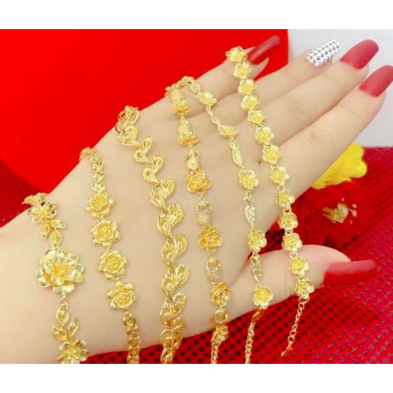 Lắc tay hoa mai bé