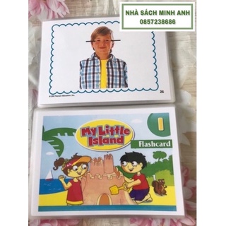 Flashcards MY LITTLE ISLAND 1 (A5 - cán bóng/ ép plastic)