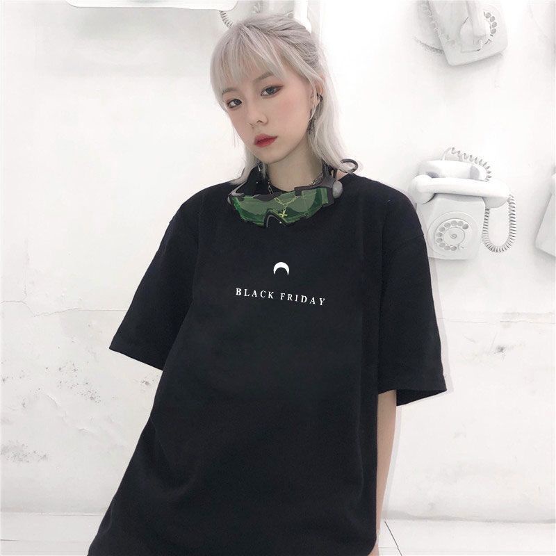 Áo Thun Tay Ngắn Dáng Rộng Phong Cách Nhật Bản Thời Trang Mùa Hè áo phông nữ JL-TX-04