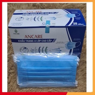 Chính Hãng ANCARE khẩu trang 4 lớp chống bụi và vi khuẩn