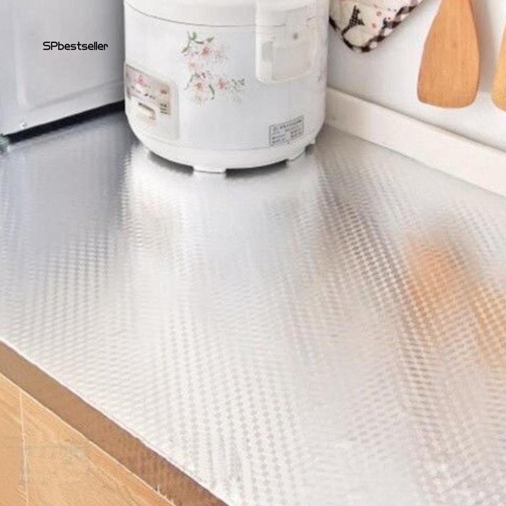Miếng dán lá bạc chống dầu tiện dụng cho nội thất trong nhà bếp