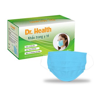 HỘP 50 CHIẾC KHẨU TRANG Y TẾ 4 LỚP KHÁNG KHUẨN!