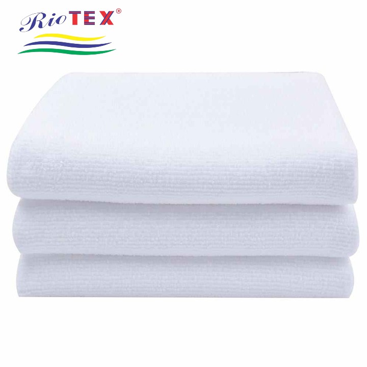 Khăn Tắm RIOTEX Màu Trắng Kích Thước 70x140cm 100% Cotton Cao Cấp