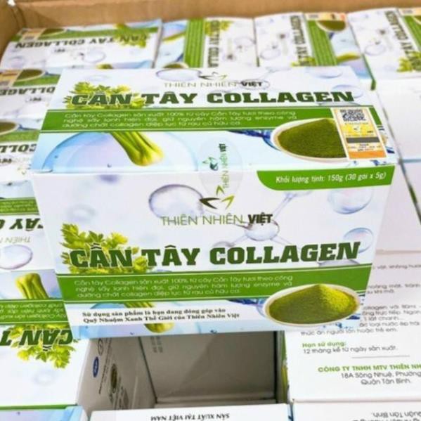 Cần Tây Collagen Thiên Nhiên Việt 30 gói ( tem điện tử chính hãng ) | BigBuy360 - bigbuy360.vn